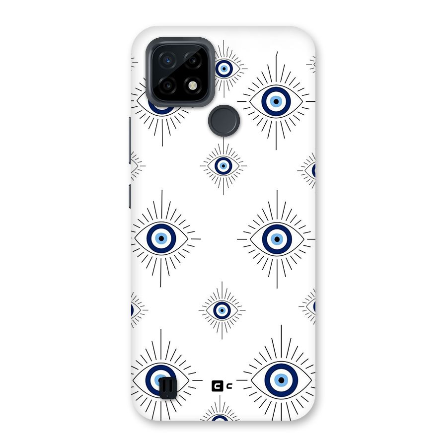 Evil Eye Wall Back Case for Realme C21