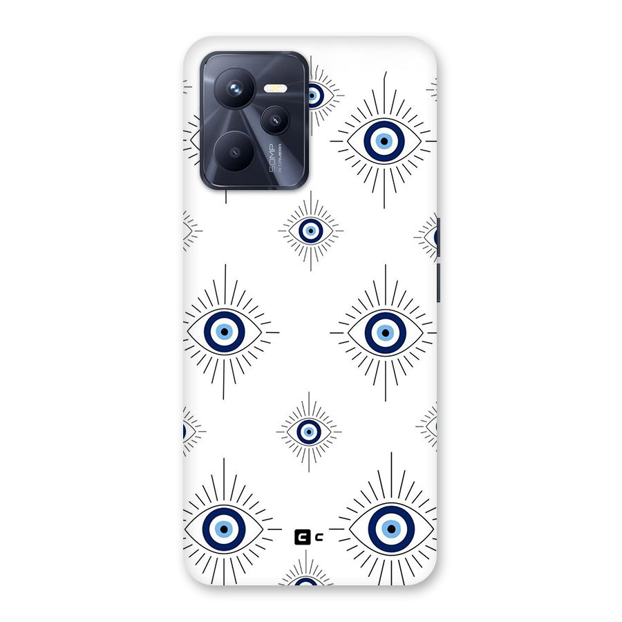 Evil Eye Wall Back Case for Realme C35