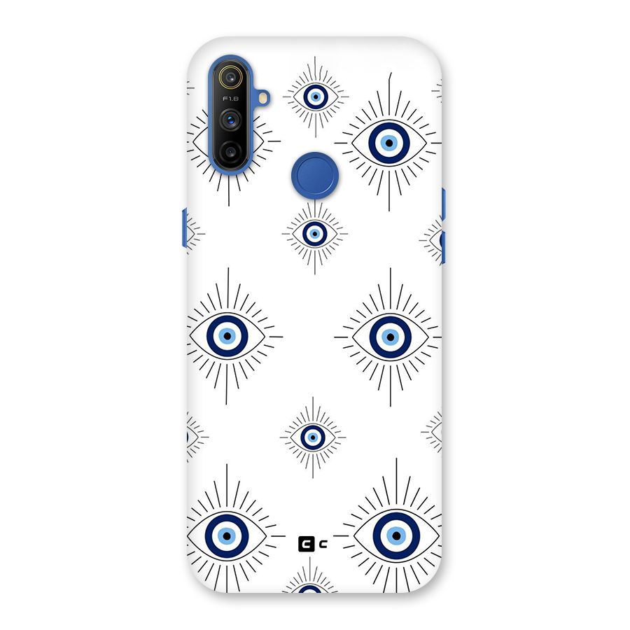 Evil Eye Wall Back Case for Realme Narzo 10A