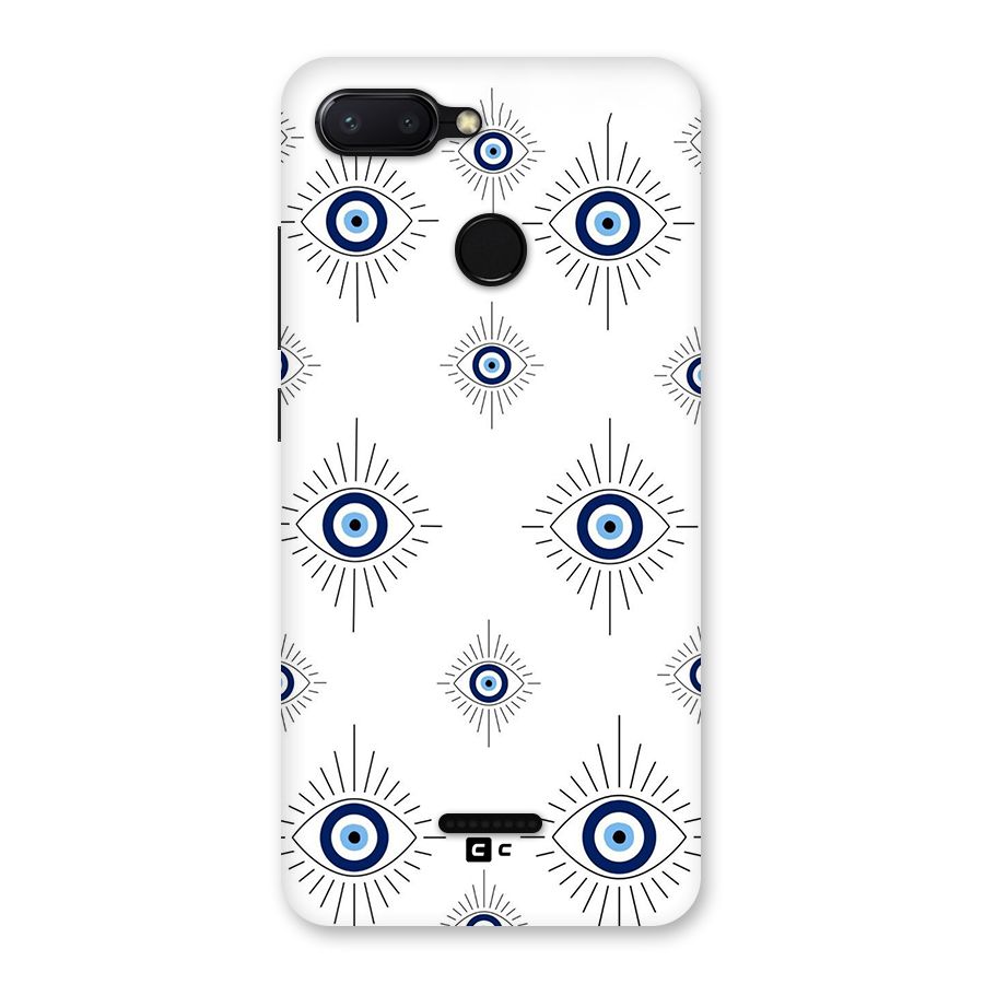 Evil Eye Wall Back Case for Redmi 6