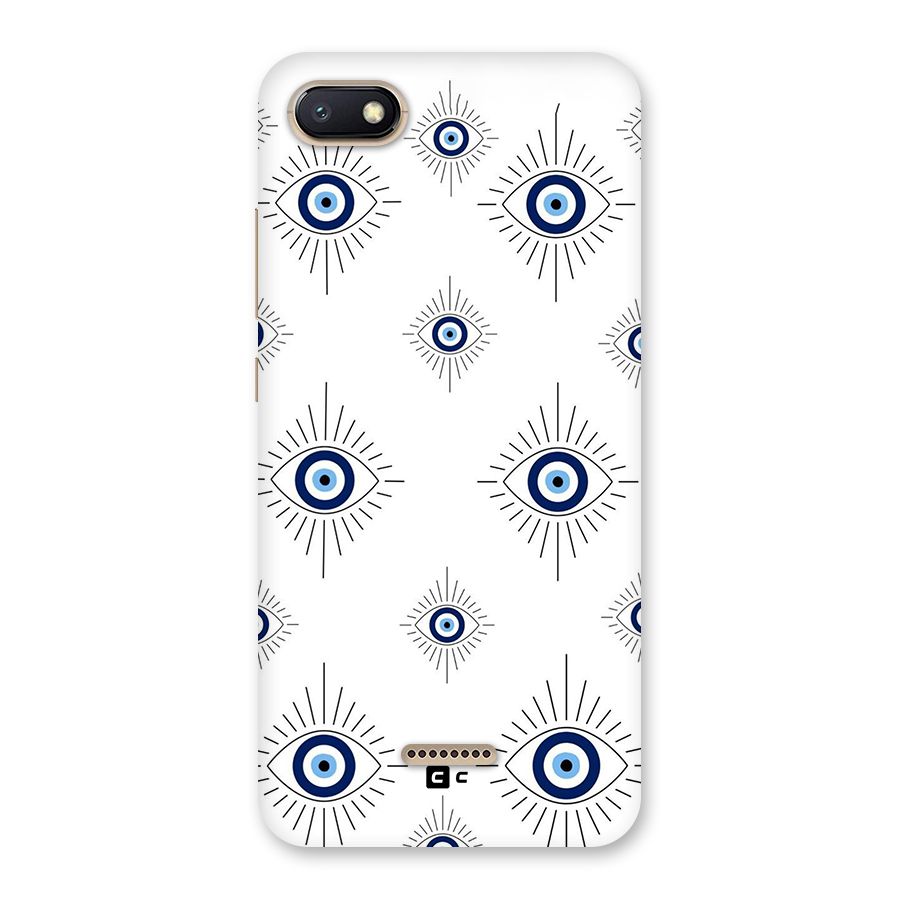 Evil Eye Wall Back Case for Redmi 6A