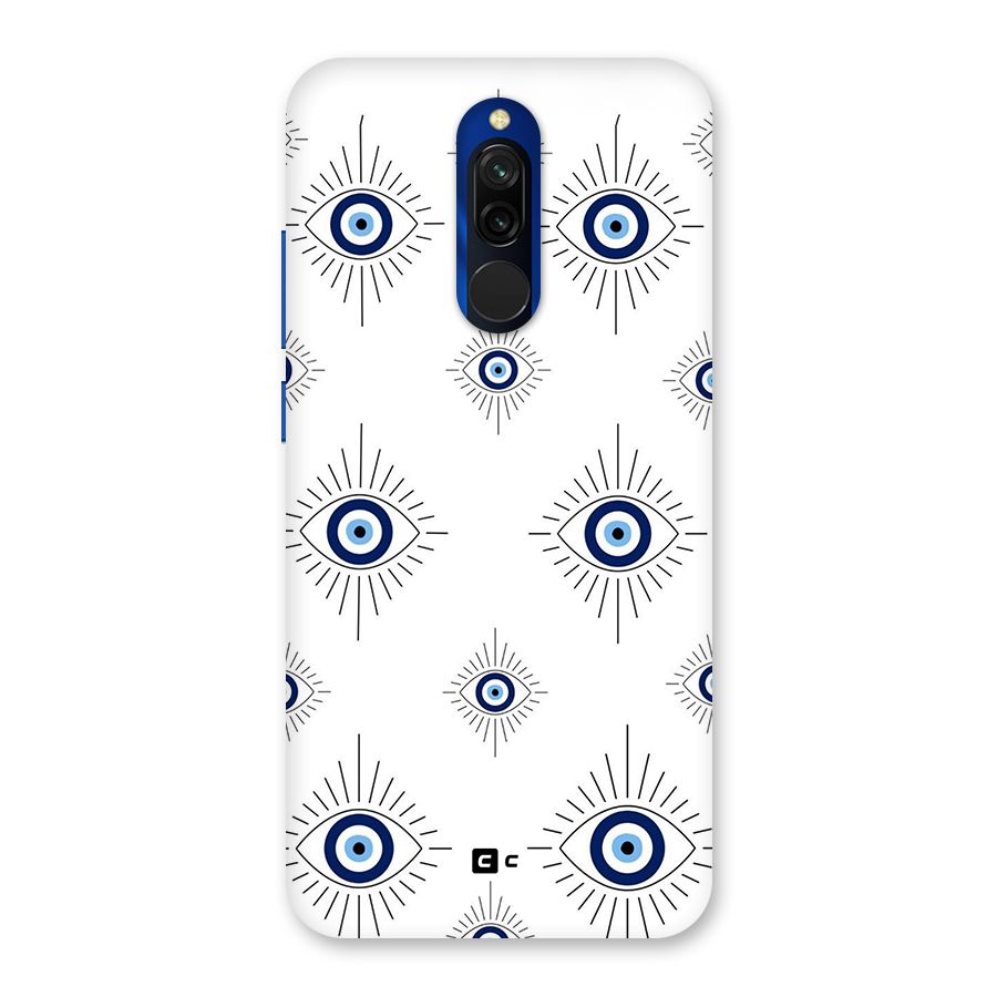 Evil Eye Wall Back Case for Redmi 8