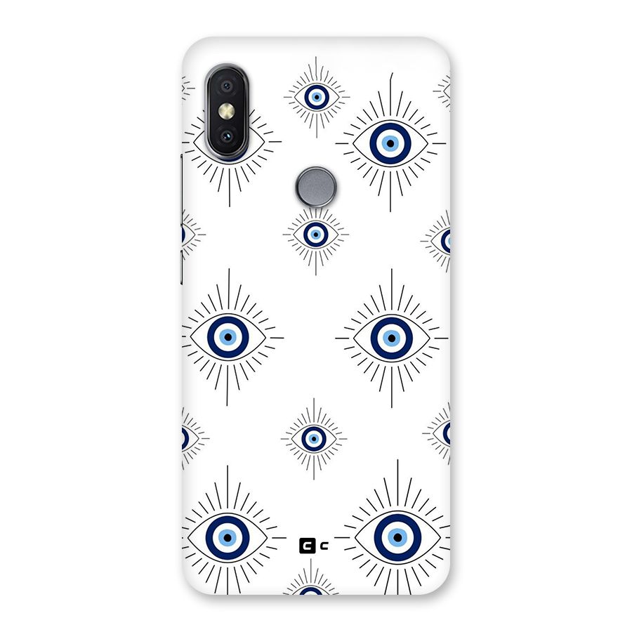 Evil Eye Wall Back Case for Redmi Y2