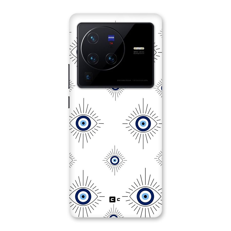 Evil Eye Wall Back Case for Vivo X80 Pro