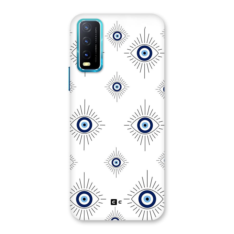 Evil Eye Wall Back Case for Vivo Y20A