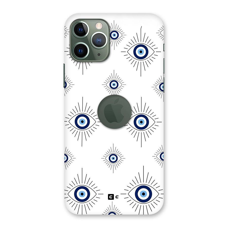 Evil Eye Wall Back Case for iPhone 11 Pro Logo Cut
