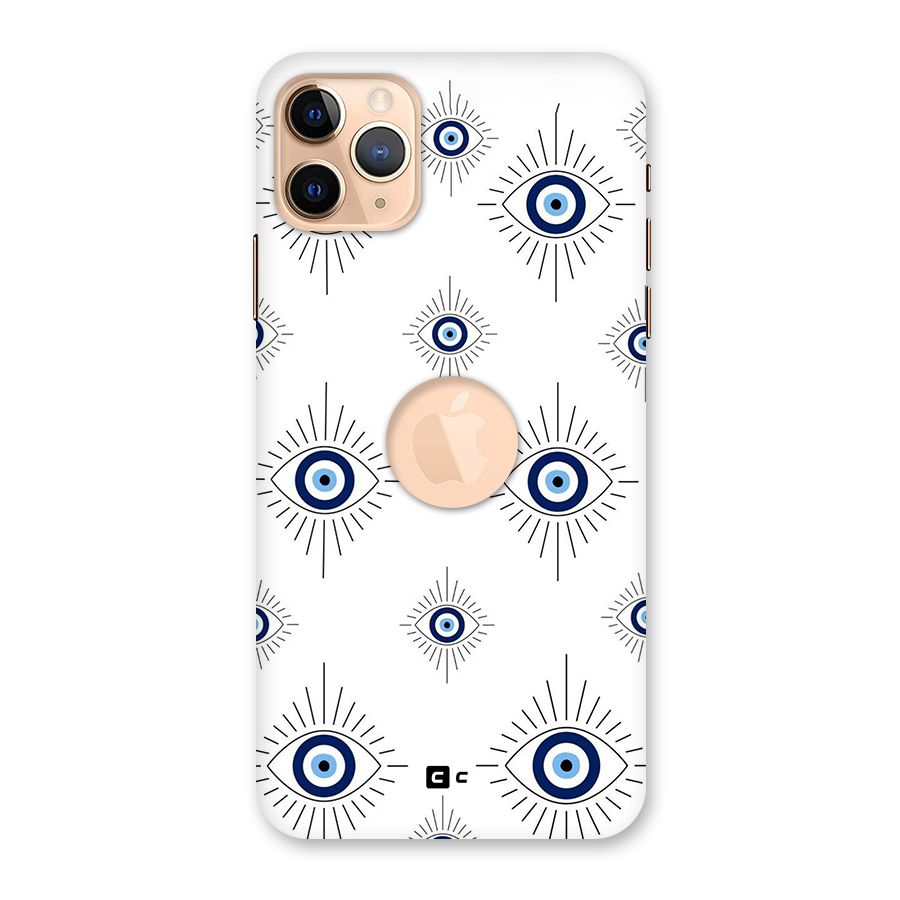 Evil Eye Wall Back Case for iPhone 11 Pro Max Logo Cut
