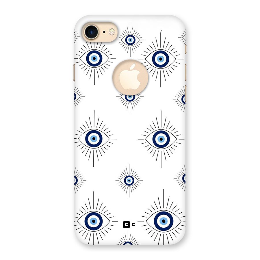 Evil Eye Wall Back Case for iPhone 7 Logo Cut