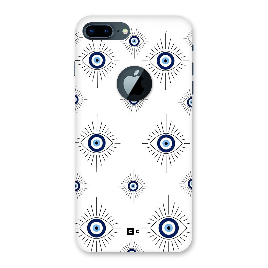 Evil Eye Wall Back Case for iPhone 7 Plus Logo Cut