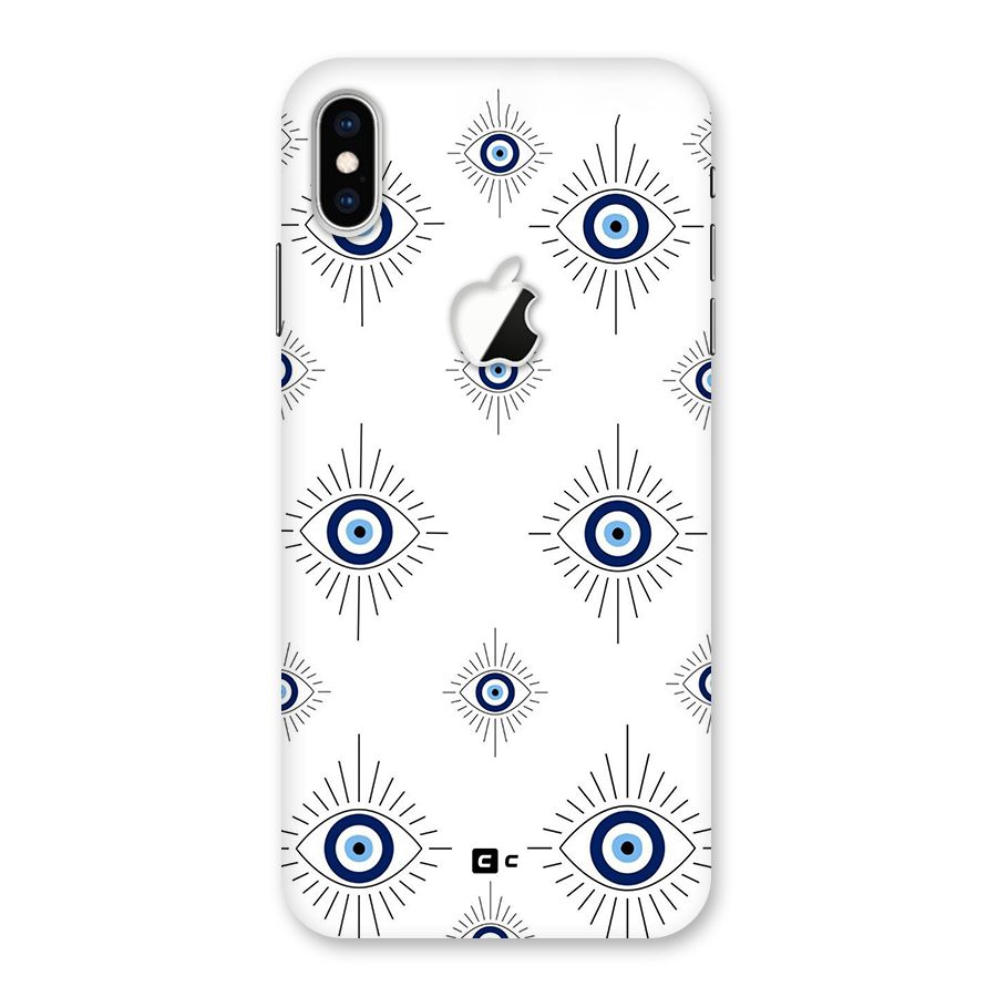 Evil Eye Wall Back Case for iPhone XS Max Apple Cut