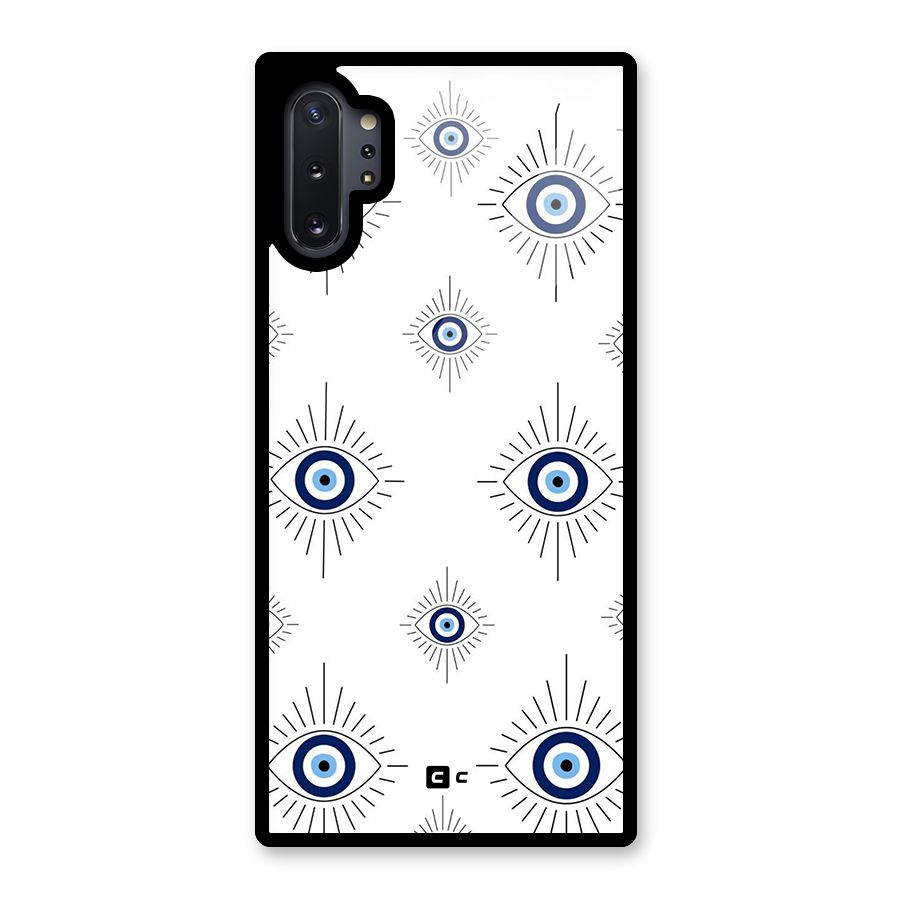 Evil Eye Wall Glass Back Case for Galaxy Note 10 Plus
