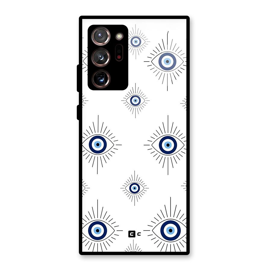 Evil Eye Wall Glass Back Case for Galaxy Note 20 Ultra