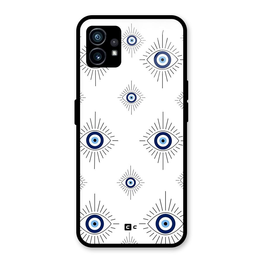 Evil Eye Wall Glass Back Case for Nothing Phone 1