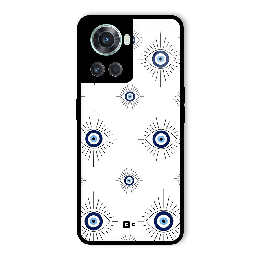 Evil Eye Wall Glass Back Case for OnePlus 10R