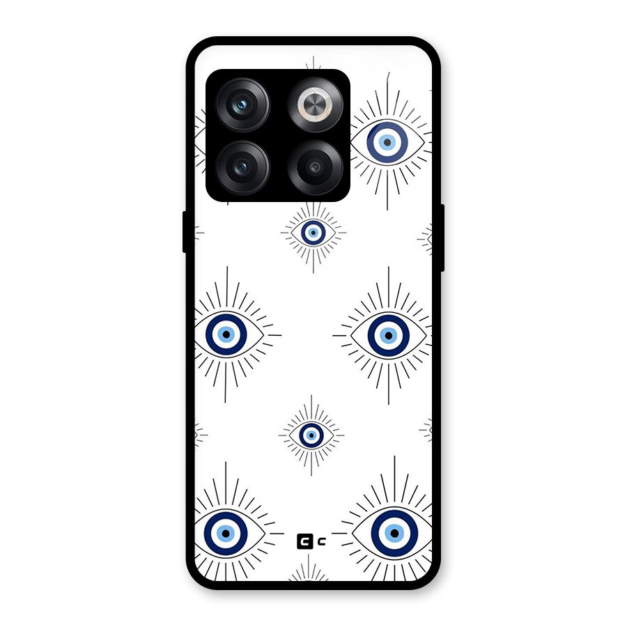 Evil Eye Wall Glass Back Case for OnePlus 10T