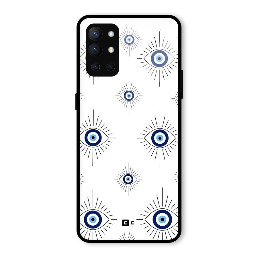 Evil Eye Wall Glass Back Case for OnePlus 9R