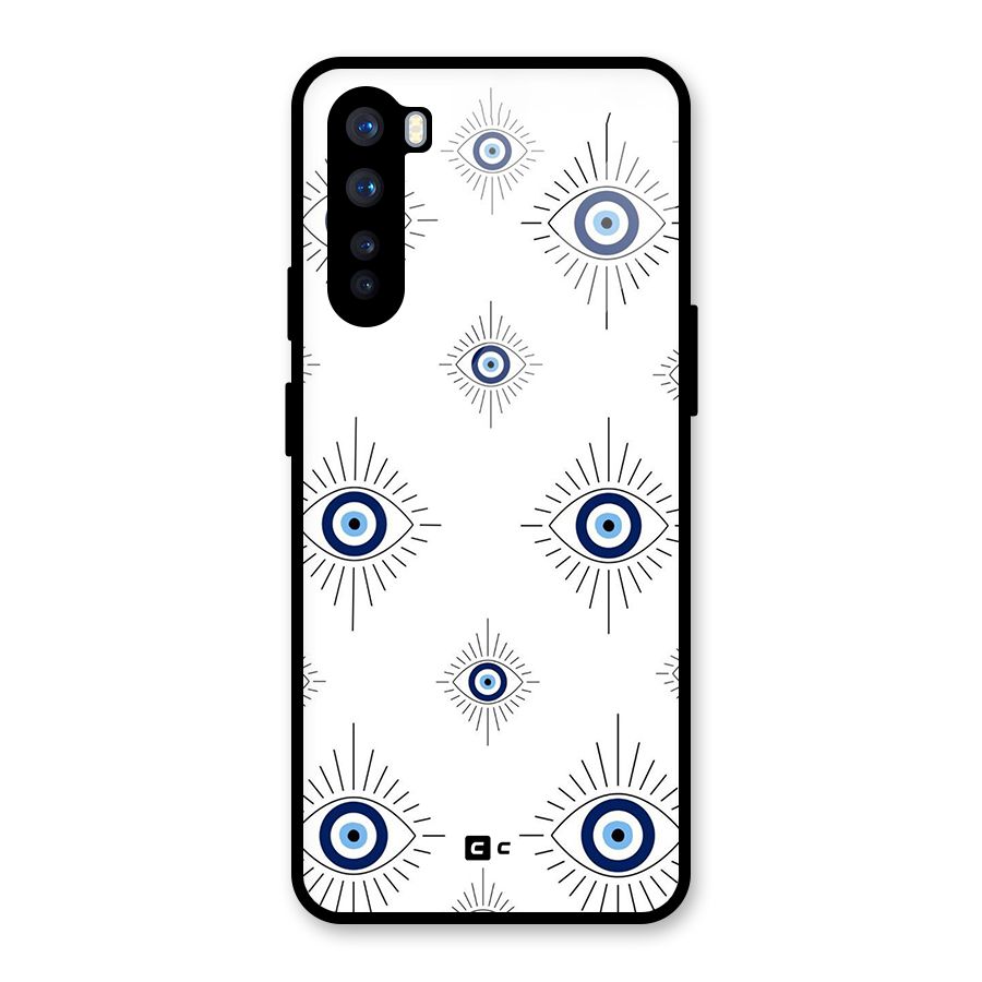 Evil Eye Wall Glass Back Case for OnePlus Nord
