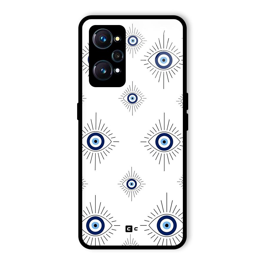 Evil Eye Wall Glass Back Case for Realme GT 2