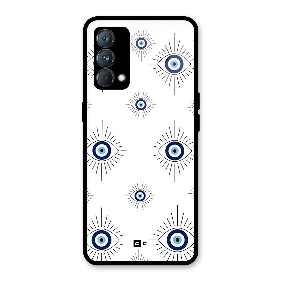 Evil Eye Wall Glass Back Case for Realme GT Master Edition