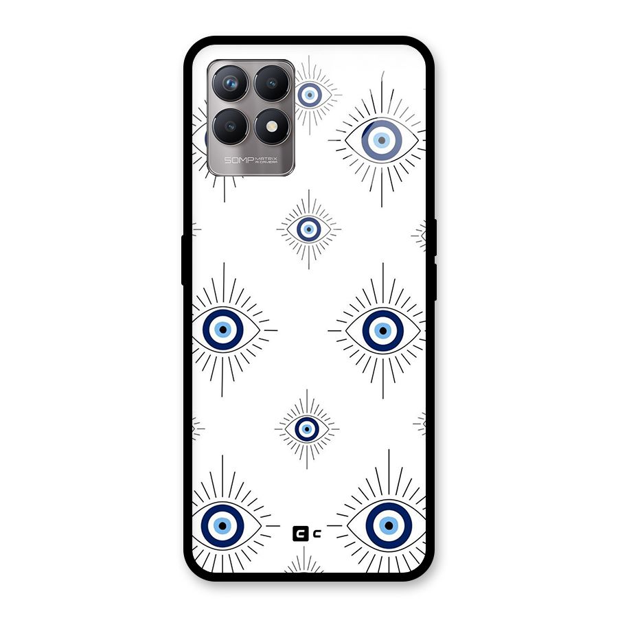 Evil Eye Wall Glass Back Case for Realme Narzo 50