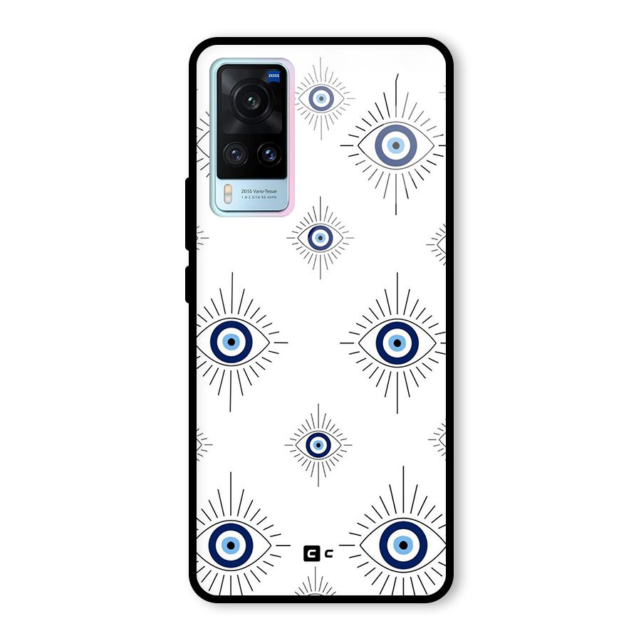 Evil Eye Wall Glass Back Case for Vivo X60