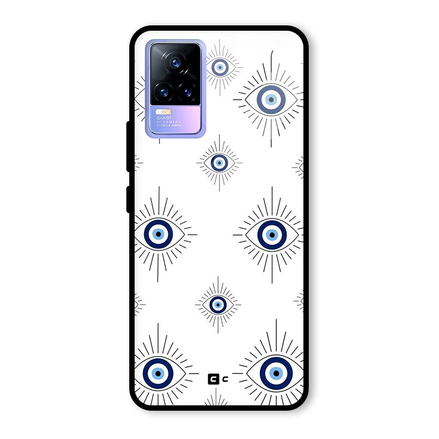 Evil Eye Wall Glass Back Case for Vivo Y73