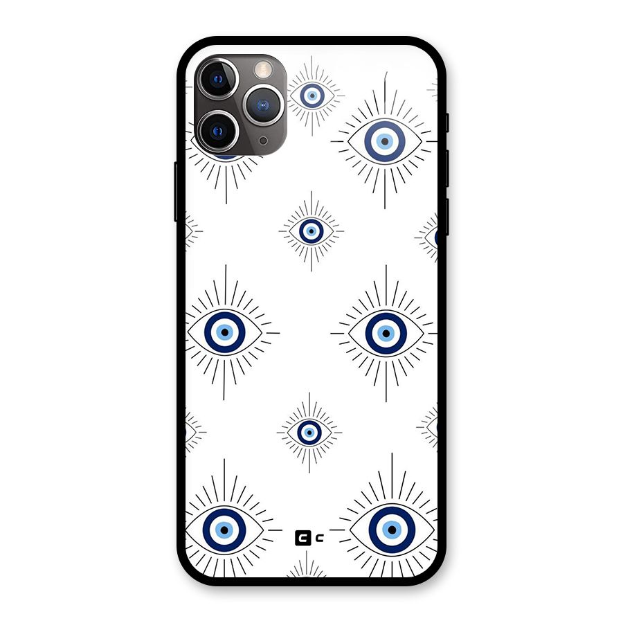 Evil Eye Wall Glass Back Case for iPhone 11 Pro Max