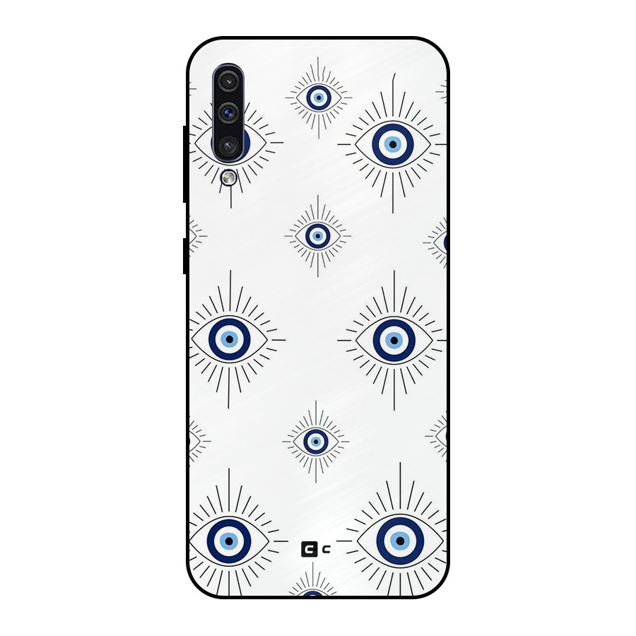 Evil Eye Wall Metal Back Case for Galaxy A30s