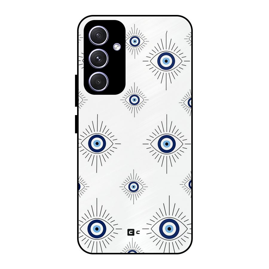 Evil Eye Wall Metal Back Case for Galaxy A54