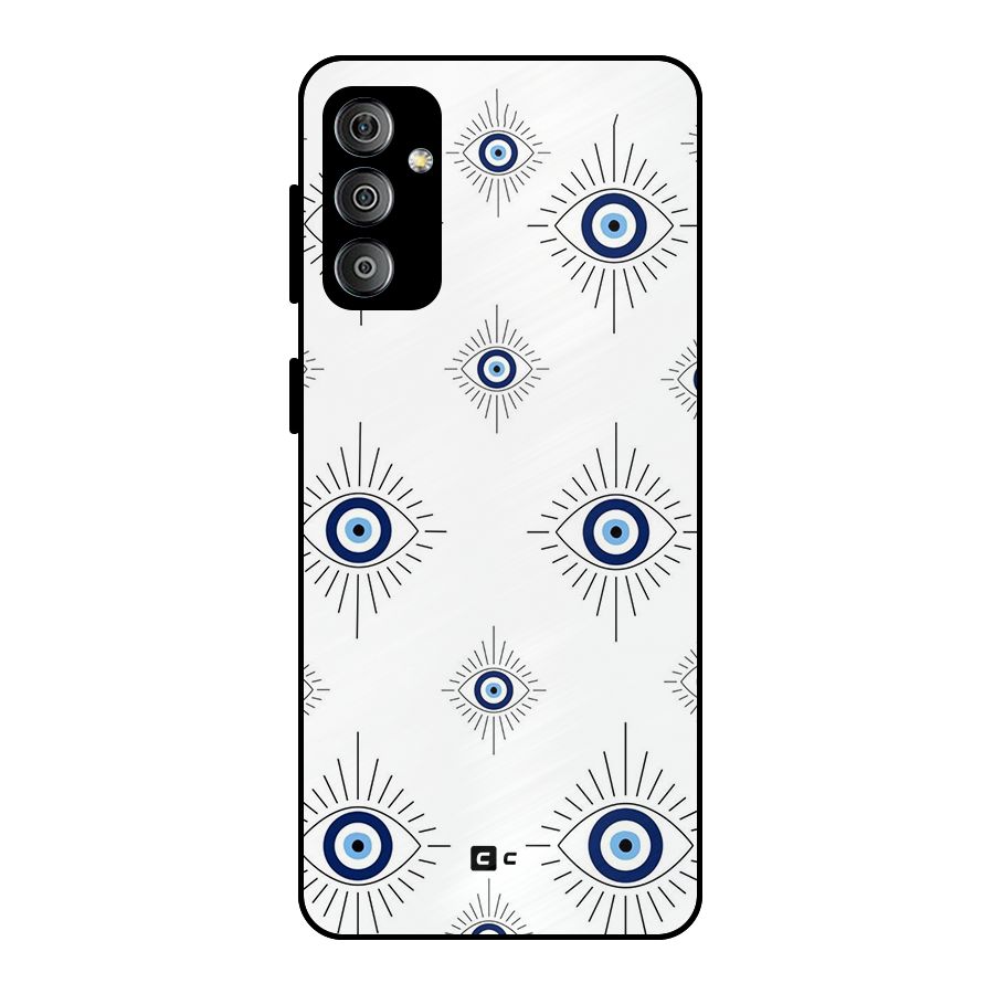 Evil Eye Wall Metal Back Case for Galaxy F23