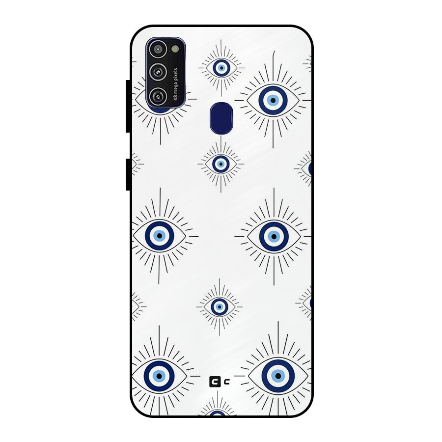Evil Eye Wall Metal Back Case for Galaxy M21