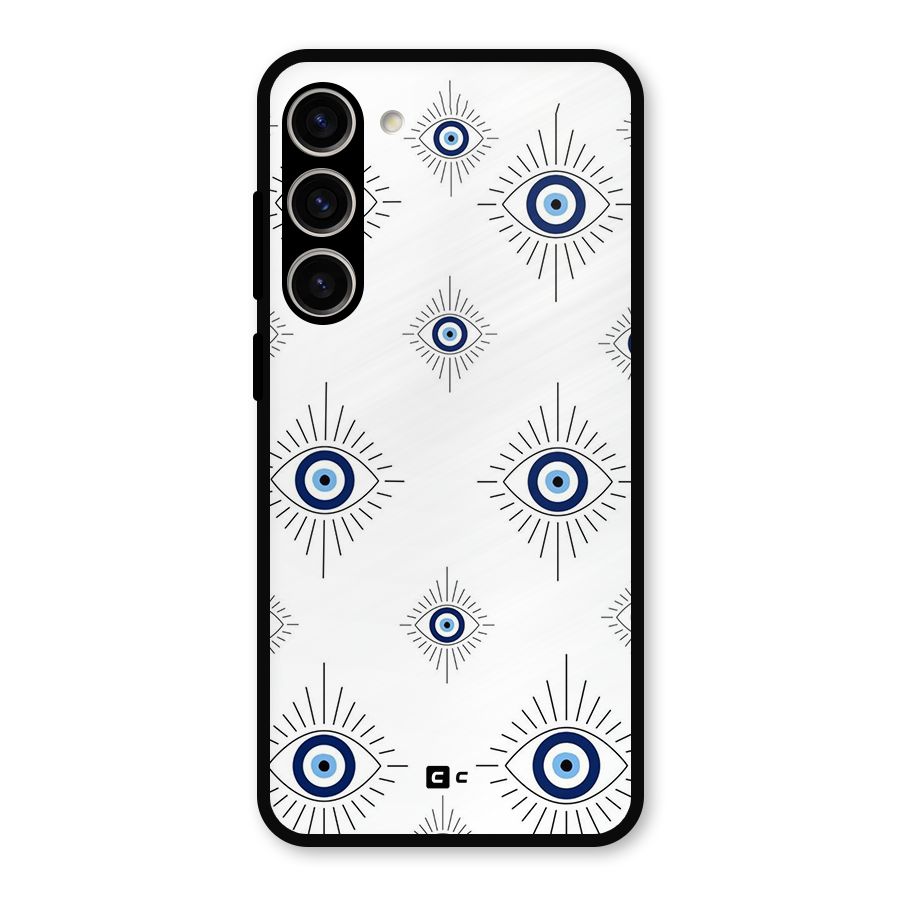 Evil Eye Wall Metal Back Case for Galaxy S23 Plus