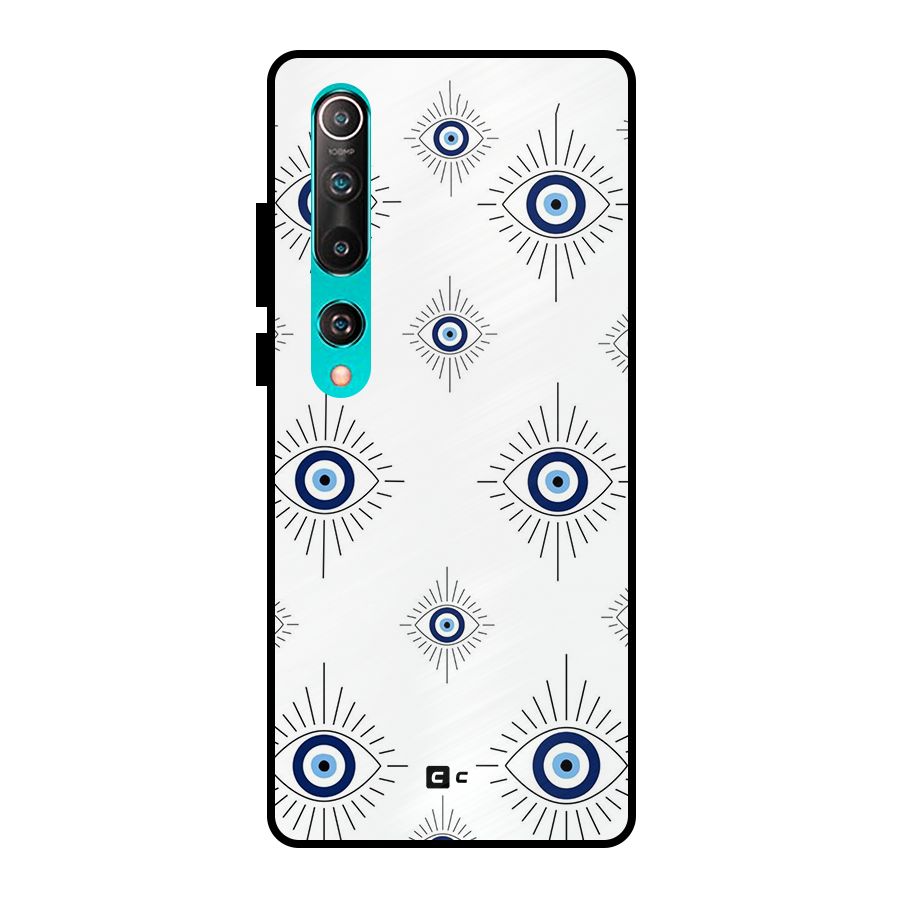 Evil Eye Wall Metal Back Case for Mi 10