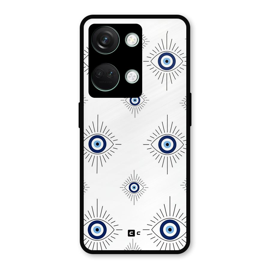Evil Eye Wall Metal Back Case for OnePlus Nord 3