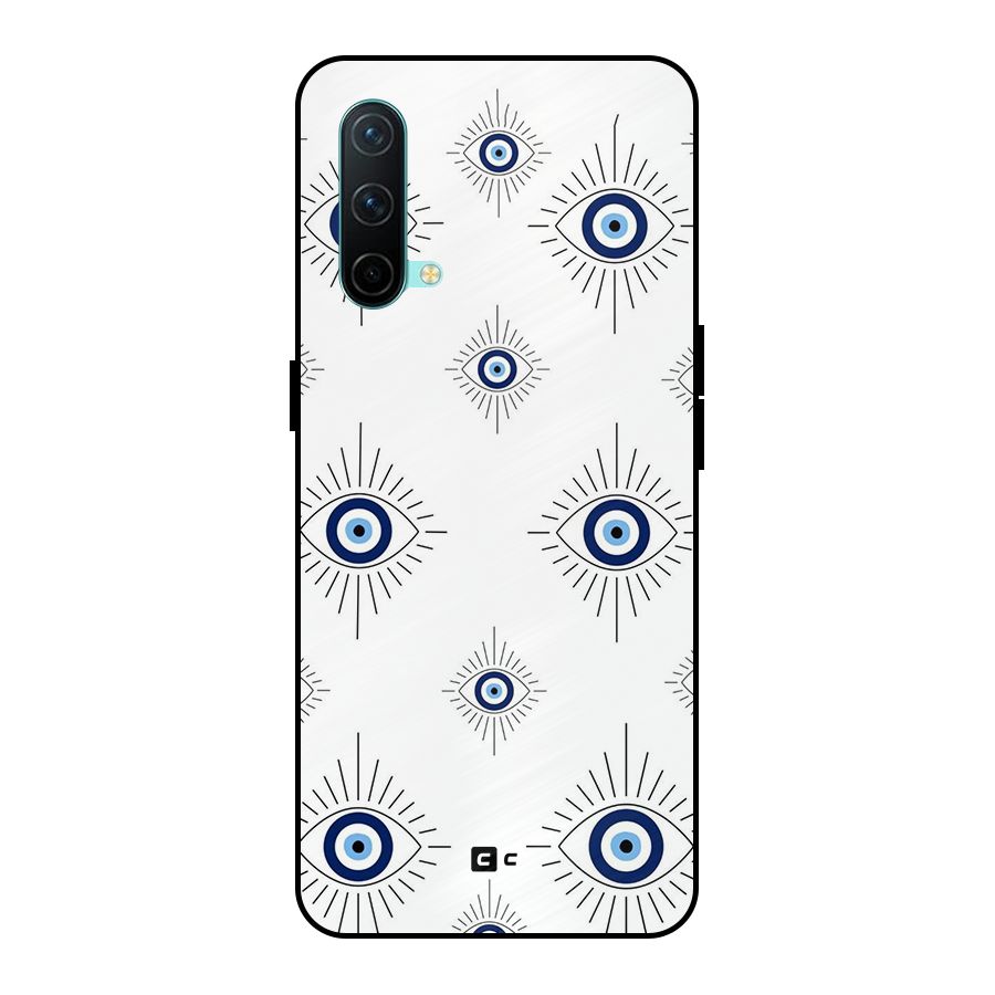 Evil Eye Wall Metal Back Case for OnePlus Nord CE 5G