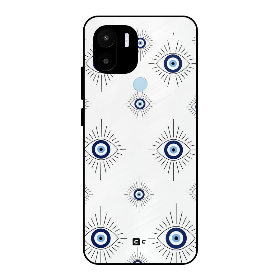 Evil Eye Wall Metal Back Case for Redmi A1 Plus