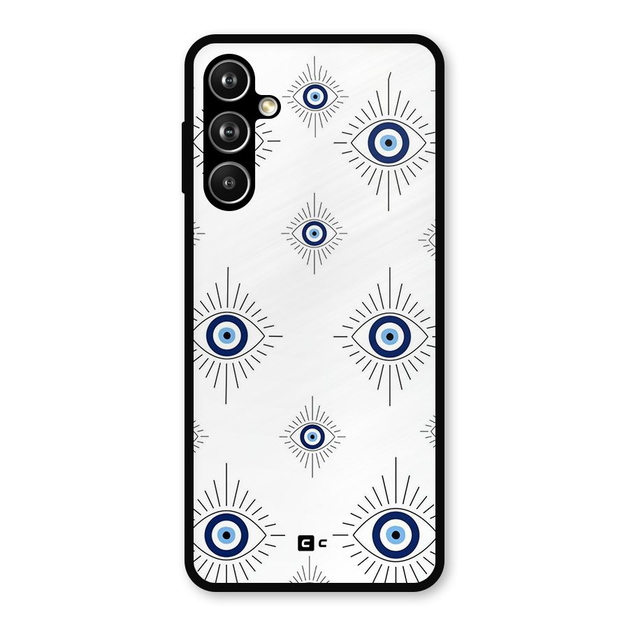 Evil Eye Wall Metal Back Case for Samsung Galaxy M54