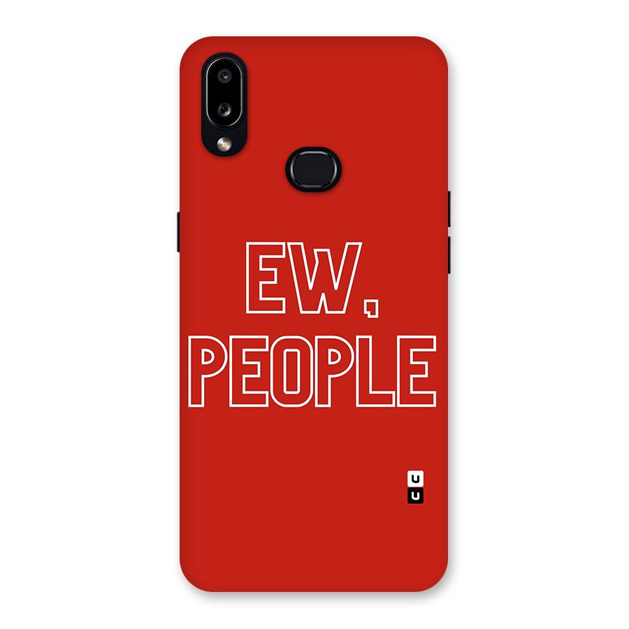 Ew People Back Case for Galaxy A10s