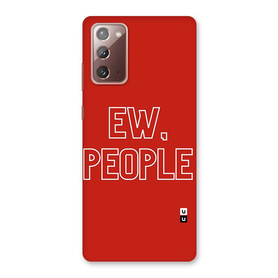 Ew People Back Case for Galaxy Note 20