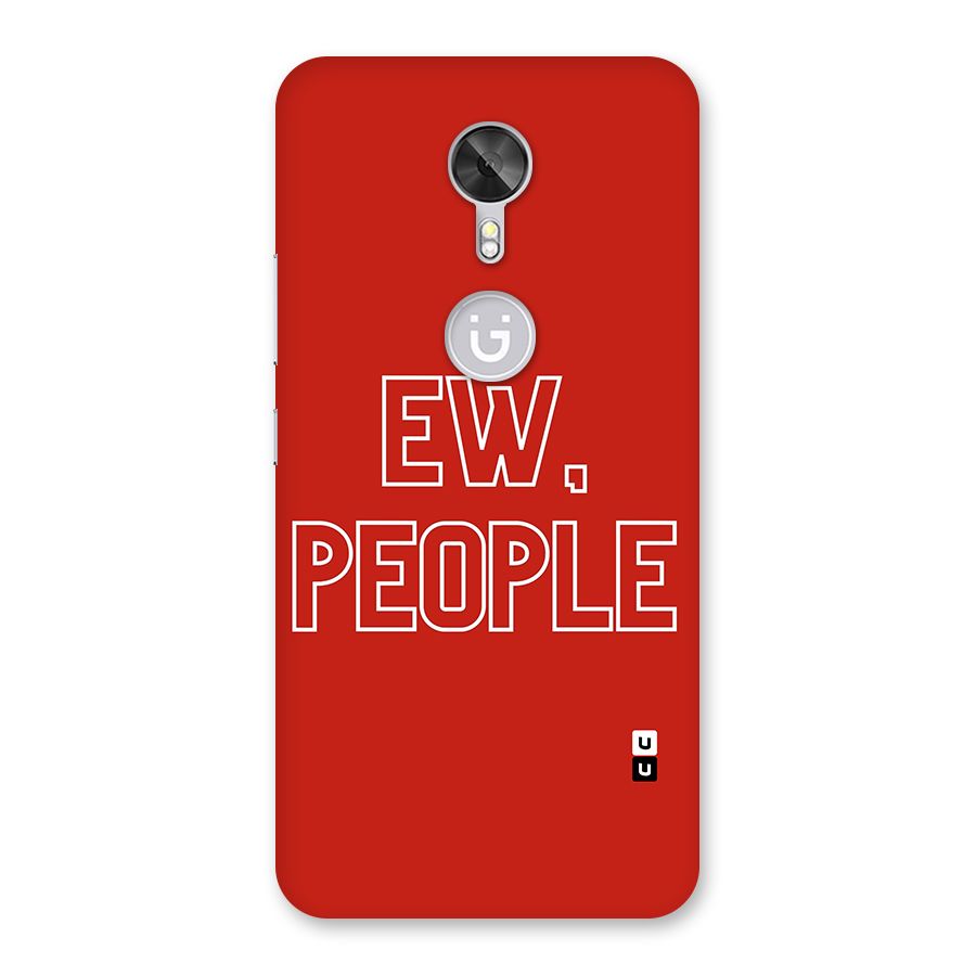Ew People Back Case for Gionee A1