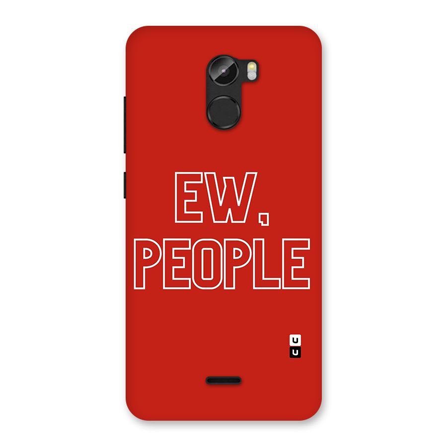 Ew People Back Case for Gionee X1