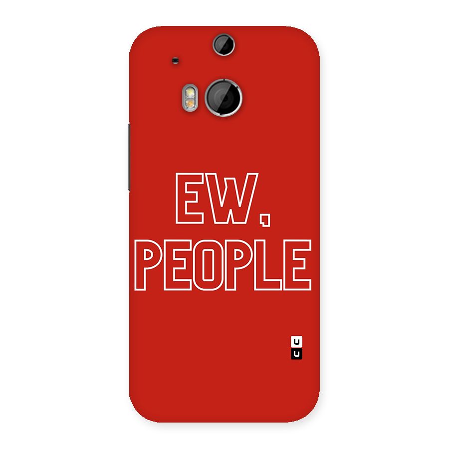 Ew People Back Case for HTC One M8