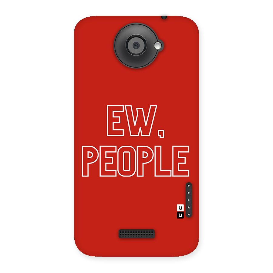 Ew People Back Case for HTC One X