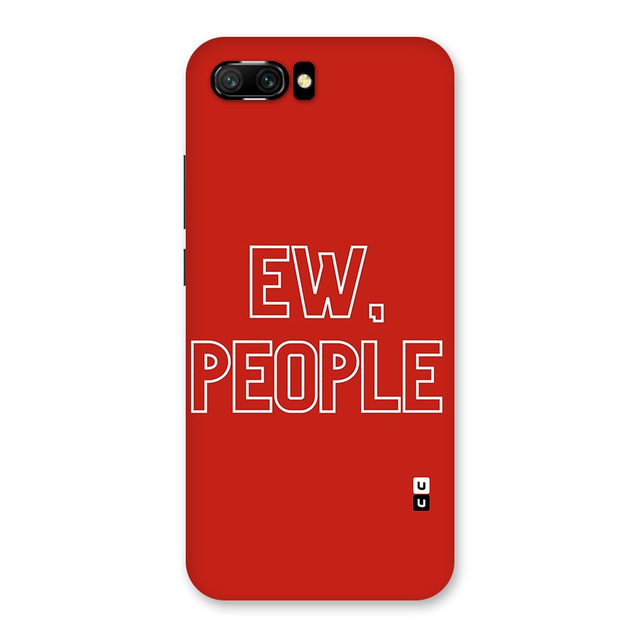 Ew People Back Case for Honor 10