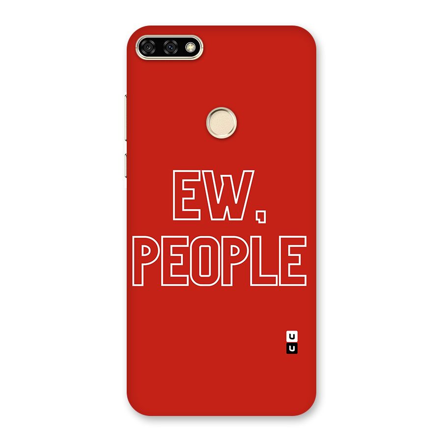 Ew People Back Case for Honor 7A