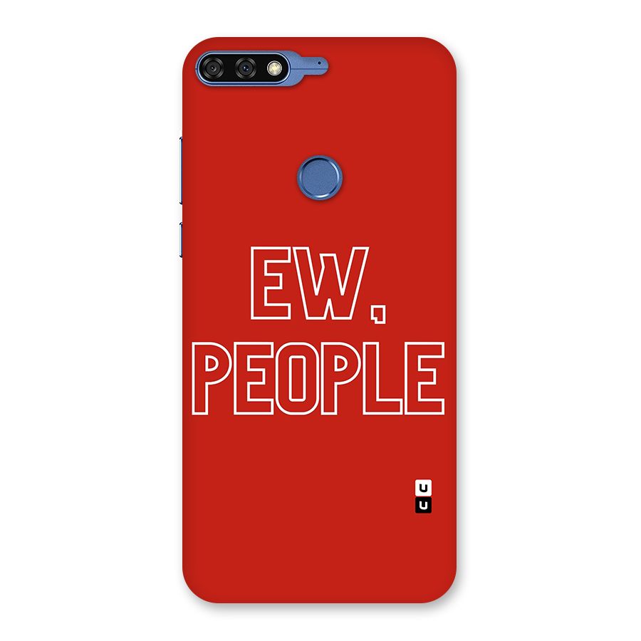 Ew People Back Case for Honor 7C