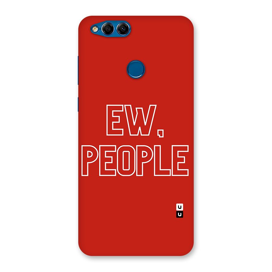 Ew People Back Case for Honor 7X