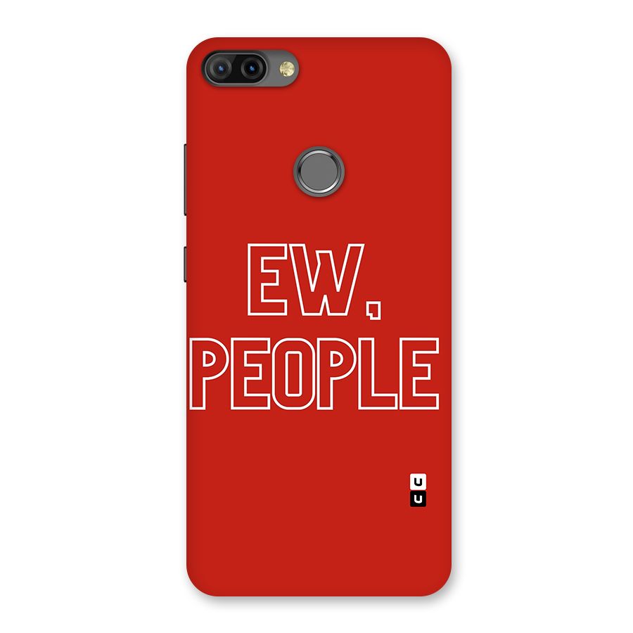 Ew People Back Case for Infinix Hot 6 Pro