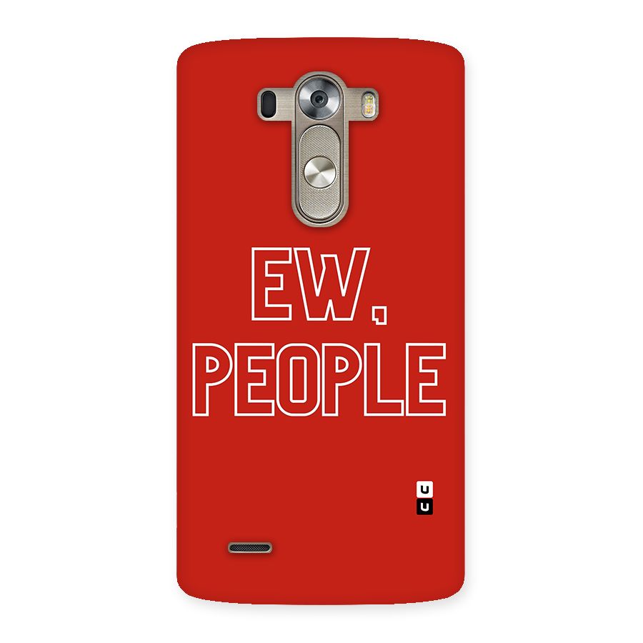 Ew People Back Case for LG G3