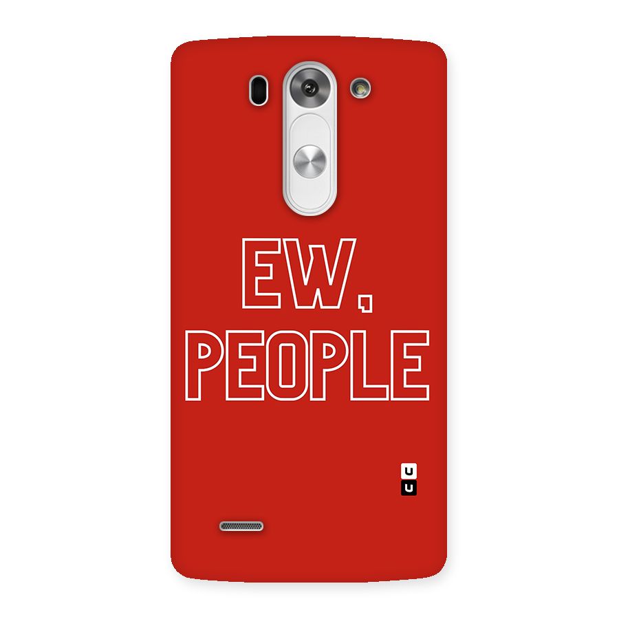 Ew People Back Case for LG G3 Mini